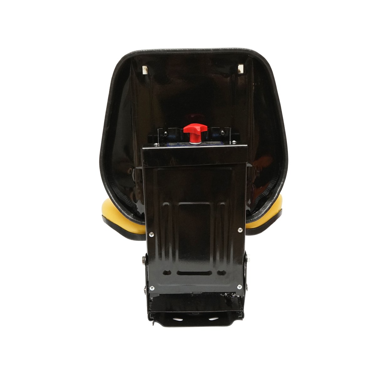 Scaun universal galben cu reglaj triplu si amortizor pentru tractor U-445